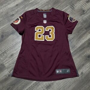 Washington Redskins Jersey Womens Medium Red NFL Football DeAngelo Hall 23 Nike